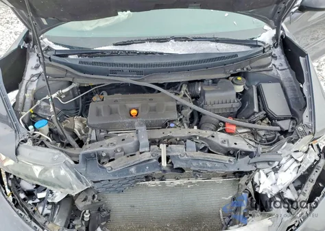 2012 Honda Civic Ex from USA, damaged, VIN 2HGFG3B83CH501959